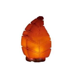 Soporte de candelita orgánico en forma de hoja de cristal de sal del Himalaya Natural 100% estilo piramidal para decoración votiva de bienestar - Product Image 5