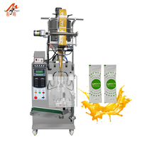 Machine automatique d'emballage de remplissage de miel de sac de scellage vertical de liquide 3 et 4 côtés