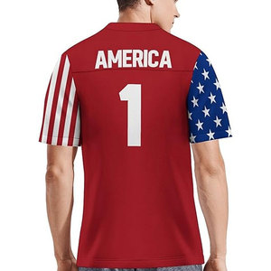 Custom Made Color American Football Jersey Premium Sports Wear Players Fans Personalized Team Jerseys Football Uniform - Product Image 4