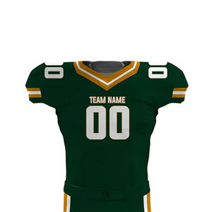 ชุดฟอร์มอเมริกันฟุตบอลชุดเครื่องแบบอเมริกันฟุตบอลสีเขียว - Product Image 4