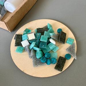 Posavasos de Mosaico Reutilizables Ecológicos de Primera Calidad para Café o Té, Protección de Cristalería, Disponible en Grandes Cantidades - Product Image 2