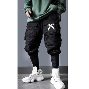 Pantalones Deportivos Casuales de Cintura Media con Bolsillos Tipo Cargo, Diseño Personalizado, Pantalones Deportivos para Hombre, Novedad de 2022 - Product Image 1