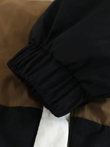Veste matelassée imperméable unisexe d'hiver, formelle, ample, avec fermeture éclair, design uni, service OEM, meilleure qualité, logo frontal - Product Image 6