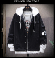 Chaqueta de pana transpirable de punto para hombre, estilo casual vintage de primavera