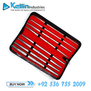 ชุดขยายปากมดลูก Pratt 8 ชิ้น แบบตรง เครื่องมือผ่าตัดทางนรีเวช ใช้ด้วยมือ ได้รับการรับรองมาตรฐาน CE ผลิตโดยผู้ผลิตในเมืองเซียลคอต ประเทศปากีสถาน - Product Image 3