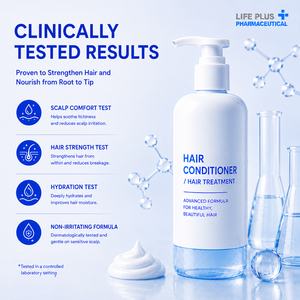Après-shampoing hydratant pour tous types de cheveux à l'acide hyaluronique, usage unisexe adulte - Product Image 3