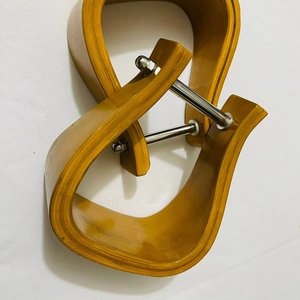 Estribo de Madera para Caballo, Estribo Ecuestre Premium con Barra de Acero Inoxidable, Venta al por Mayor OEM - Product Image 2