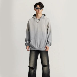 เสื้อฮู้ดผ้าฝ้าย100% สำหรับผู้ชายผ้าปากีสถาน - Product Image 5