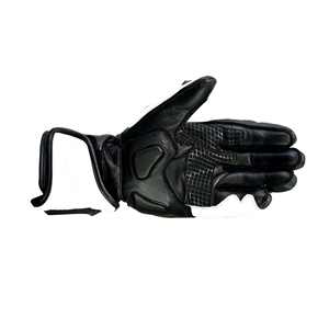 High Quality Windproof Full Finger Leather Racing <b>Gloves</b> Breathable Thermal Insulated Adjustable Wrist Strap Custom Logo - Product Image 6