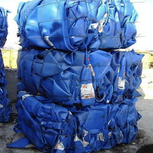 Déchets de plastique en fûts bleus HDPE de qualité supérieure à vendre |   Déchets de tambours bleus en balles - Product Image 1