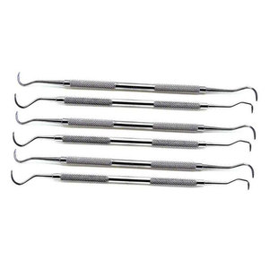 New Design Dental <b>Sickle</b> Scaler Set of 6Pcs Double Ended Scalers Stainless Steel instruments - Product Image 1
