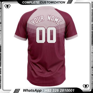 Maillots de baseball personnalisés avec tissu de qualité supérieure et caractéristiques personnalisées - Product Image 3