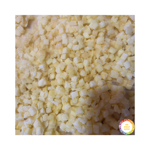 Ananas congelé biologique pelé en tranches dans le cube de bloc de dés coupé-en vrac IQF légumes surgelés prix de gros 99 données d'or - Product Image 5