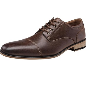 Nouveau mariage marié hommes intérieur chaussures en cuir véritable chaussures officier PVC cuir Pu Oxfords luxe homme chaussures vente chaude OEM faible quantité minimale de commande - Product Image 1