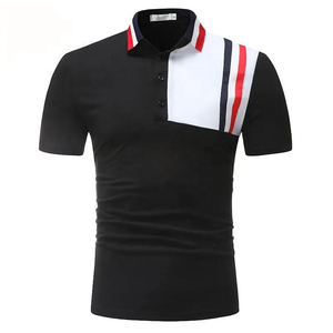 Hombre Golf para camisa 100% poliéster manga corta antiarrugas transpirable secado rápido estampado personalizado Casual para camisa - Product Image 3