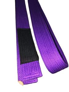 Ceintures d'arts martiaux de haute qualité en spandex/coton multicolores légères et respirantes pour le karaté, le BJJ, le judo, le taekwondo, logo personnalisé unisexe - Product Image 2