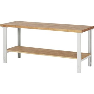 Banco da lavoro Serie 7000 regolabile in altezza Modello 7000, 2000 x 700 x 790-1140 mm LxTxH - Product Image 1