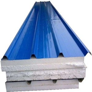 แผ่นหลังคาสำเร็จรูปลูกฟูก0.35มม. 0.5มม. แผ่นเหล็กมุงหลังคาชุบสังกะสี - Product Image 5