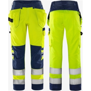 Pantalons cargo amples et droits pour hommes, style américain, légers, respirants, en polyester/coton, taille élastique, vente en gros - Product Image 1