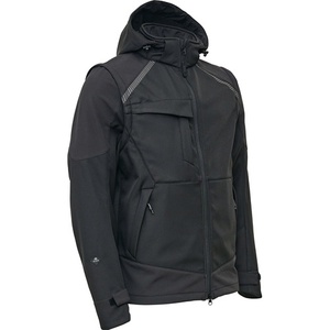 Black ELKA Extreme Softshell <b>Raincoat</b> for Working - Product Image 1