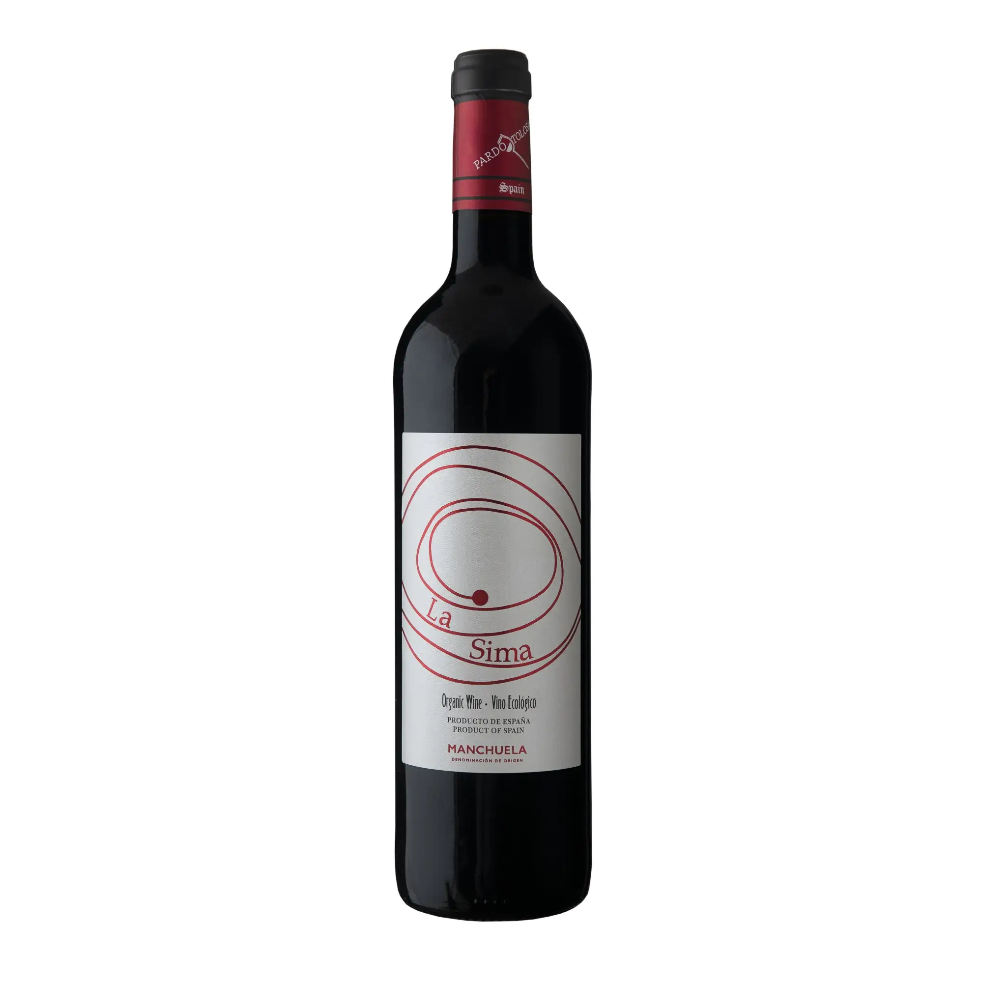 Biologische Spaanse Rode Wijn Tempranillo Druif La Sima Denominatie Van Oorsprong Manchuela - La Mancha 75 Cl-14% Alcohol