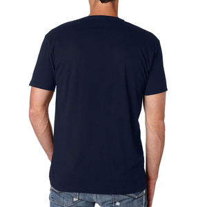 Chemises à col en V pour hommes de haute qualité, manches courtes, pull à col en V, t-shirts pour hommes, respirants, confortables, service de vente en gros - Product Image 5