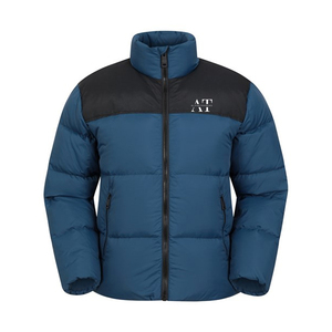 Chaqueta acolchada de manga larga de invierno de alta calidad para hombre con logotipo personalizado impreso, chaqueta acolchada al por mayor - Product Image 1