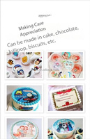 Klebreis-Papier kuchen drucker, personal isierter Foto drucker zur Anpassung des Lebensmittel musters