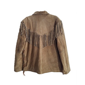 Color claro Hermoso Hecho Personalizado Alta calidad Western Elegante Slim Men Western Chaquetas de cuero - Product Image 2