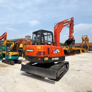 Used Doosan DH55 Excavator with High Function Construction Machinery Doosan DH55 DX60 Digger <b>Small</b> Excavator Good Price for Sale - Product Image 4
