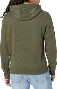 เสื้อฮู้ดสตรีแบบสวมหัวมีฮู้ดผ้าขนแกะลายพื้นแบบถักทอแบบทอลายแบบเรียบสำหรับฤดูหนาวออกแบบได้ตามต้องการ - Product Image 2