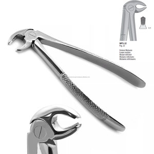 Pinzas ergonómicas manuales para extracción dental de molares inferiores, instrumento quirúrgico de acero inoxidable, World Precision Surgical CE - Product Image 3