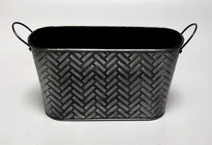 Nouveau dernier Design Floral en relief rond fer jardinière maison et jardin décoratif métal planteur fleur planteur pour jardin - Product Image 6