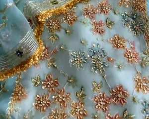 Diseñador moderno sin coser bordado a mano Premium Organza indio paquistaní trajes para mujeres fiesta moda-adelante tradicional - Product Image 3