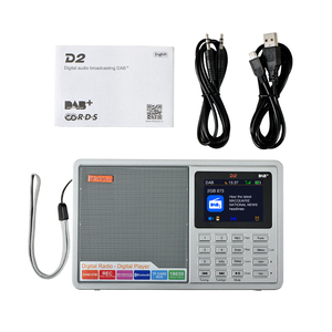 Gtmedia D2 đài phát thanh kỹ thuật số DAB + FM Bluetooth TF card <span class=keywords><strong>Player</strong></span> với ghi âm 2.4 "hiển thị màu sắc có thể sạc lại pin <span class=keywords><strong>OEM</strong></span>/ODM - Product Image 6