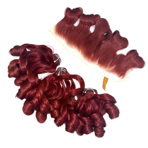 Precio al por mayor de alta calidad de color personalizado hinchable 100% extensiones de cabello vietnamita un donante - Product Image 2
