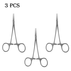 MEDIHEAL SURGICAL CORPORATION Pinces Halstead Mosquito Artery de qualité chirurgicale, droites et courbées, 125 mm, en acier inoxydable de classe I - Product Image 6