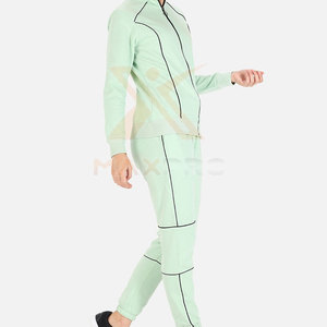 ชุดวอร์มผู้หญิงสั่งตัดสไตล์เฉพาะตัว สีพื้น เสื้อผ้าสำหรับผู้หญิง ชุดวอร์มผ้าฝ้าย - Product Image 4