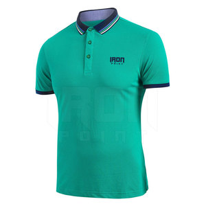 2025 Camisetas polo con logotipo personalizado para hombre Precio al por mayor Camisetas Polo ligeras para hombre - Product Image 1