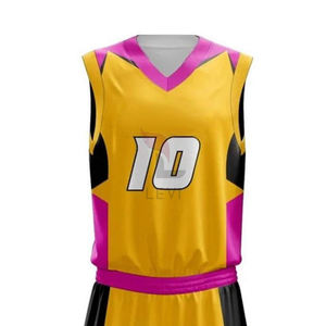 Maillot de basket-ball réversible personnalisé personnalisable pas cher 100% polyester respirant ensemble d'uniformes de basket-ball d'entraînement pour hommes - Product Image 4