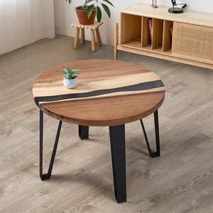 Table à manger de luxe moderne en résine artisanale, design artistique, table basse imperméable pour salon, pour célébration d'anniversaire de mariage - Product Image 1