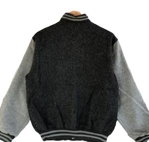 Logo personnalisé OEM, veste Letterman de baseball brodée tout en laine chenille, veste de baseball universitaire pour hommes - Product Image 2