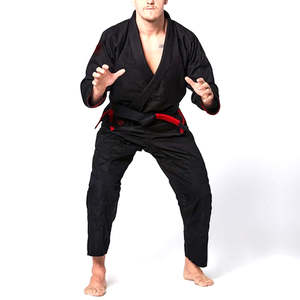 Uniforme de artes marciales BJJ GI Jiu Jitsu para entrenamiento de hombres con logotipo privado impreso en todos los colores disponibles - Product Image 3