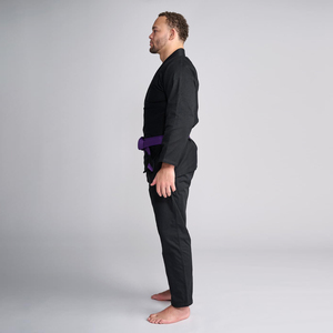 Kimono de Jiu Jitsu Personalizado, Uniforme de BJJ, Tejido de Perlas, Algodón Reforzado, Transpirable, Preencogido, Ropa de Entrenamiento Duradera para Gimnasio - Product Image 3