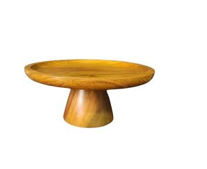 Soporte de madera de forma redonda para pastel, para boda, hogar, Hotel, restaurante, fiesta, exportación, alta calidad, venta directa de fábrica, venta al por mayor - Product Image 1