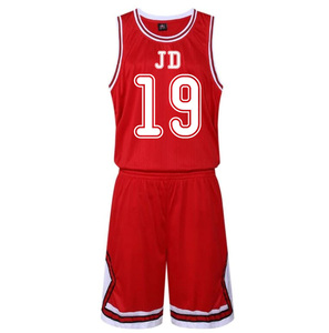 Conjuntos de uniformes de baloncesto de la Liga del equipo del club hechos a medida reversibles con estampado de camisetas de baloncesto cortas de doble capa - Product Image 5