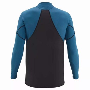 Protège-éruptions cutanées anti-UV personnalisés UPF50 100% chemises de compression sublimées en polyester vêtements de sport pour hommes 2025 - Product Image 2