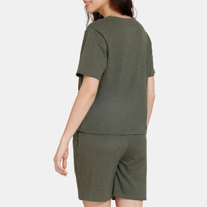 2 piece <b>set</b> <b>women</b> <b>Women's</b> <b>Sets</b> Street Wear Casual <b>Women</b> Wholesale <b>T</b>-<b>Shirt</b> & <b>Shorts</b> <b>Set</b> Customized Logo <b>T</b>-<b>Shirt</b> & <b>Shorts</b> <b>Set</b> - Product Image 3