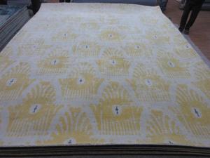 ชุดพรมปูพื้นขนสัตว์กันลื่นขนาดใหญ่เป็นมิตรกับสิ่งแวดล้อมชุดห้องนั่งเล่นสไตล์นอร์ดิกที่ทันสมัยสไตล์แอบสแตรกแฮนด์เมด - Product Image 2