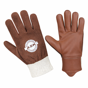 ถุงมือทำงานหนังถุงมือกันน้ำกันแรงกระแทกอุปกรณ์ป้องกันมืออาชีพด้ามจับที่ดีถุงมืออุตสาหกรรม - Product Image 1